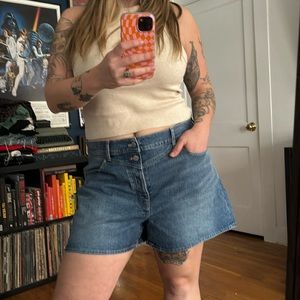 Madewell Mom Jean short